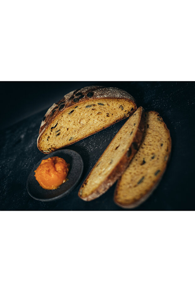 240 Derece Ekşi Mayalı Balkabaklı Ekmek 650g - 1