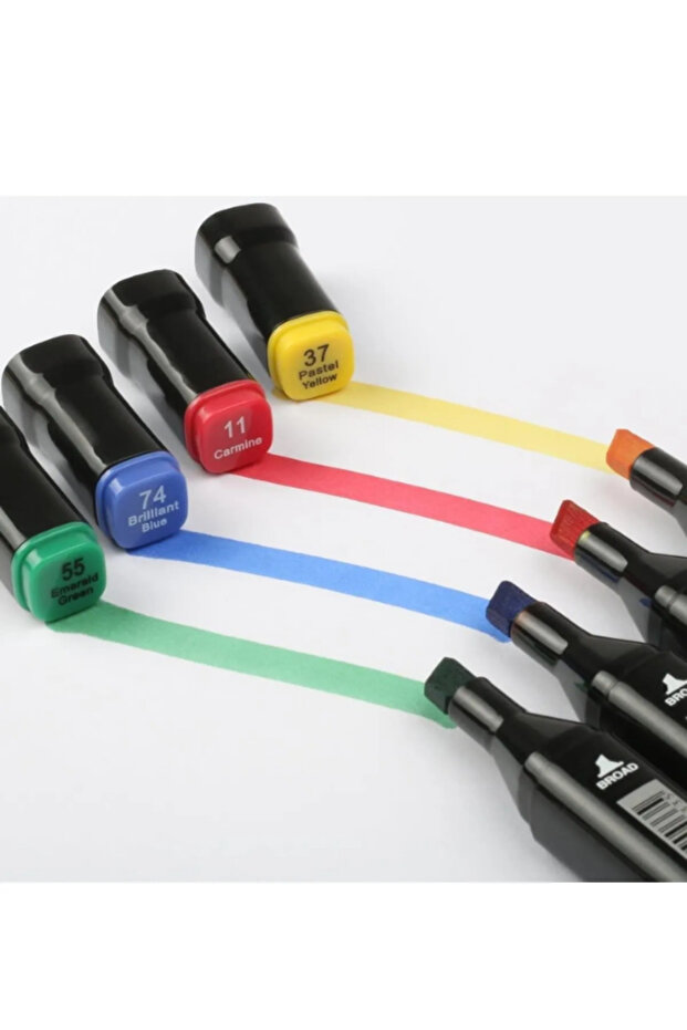 TOUCH 60 Adet Çift Taraflı Marker Kalem DOUBLE - 9