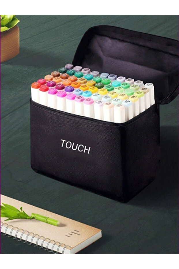TOUCH 48 Adet Çift Taraflı Marker Kalem DOUBLE - 6