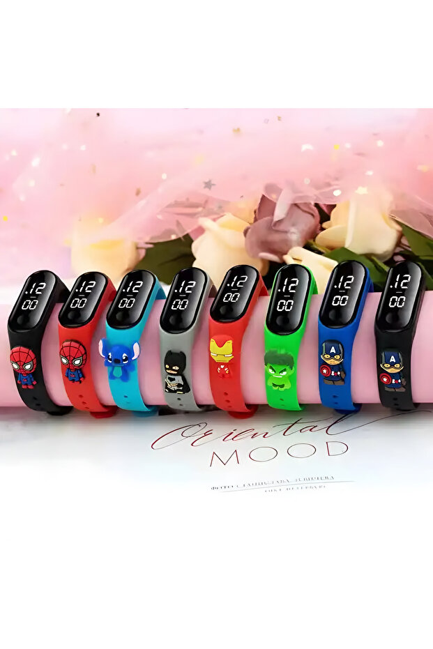 Akıllı Çocuk Saati Dijital Bileklik - 6