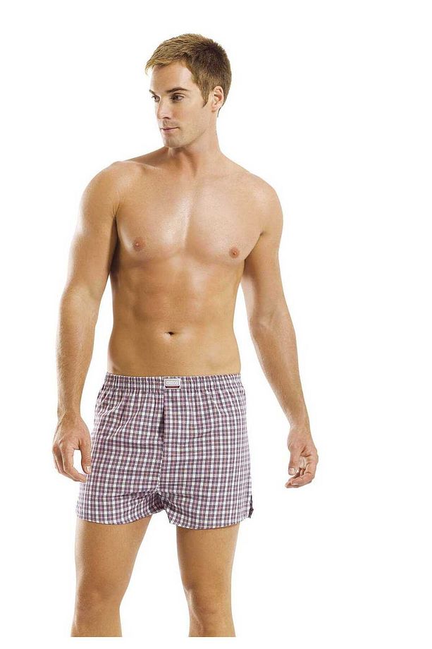 3 Adet Erkek Poplin Dokuma Boxer - 1