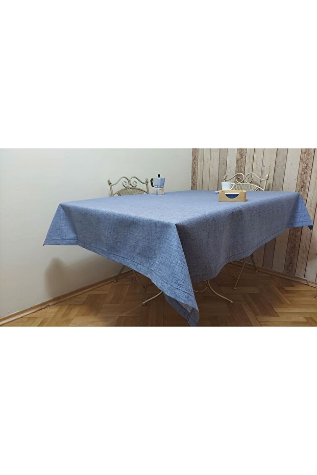قماش مستطيل، داك (دافع للسوائل، مقاوم للبقع)، مفرش طاولة الطعام - 2