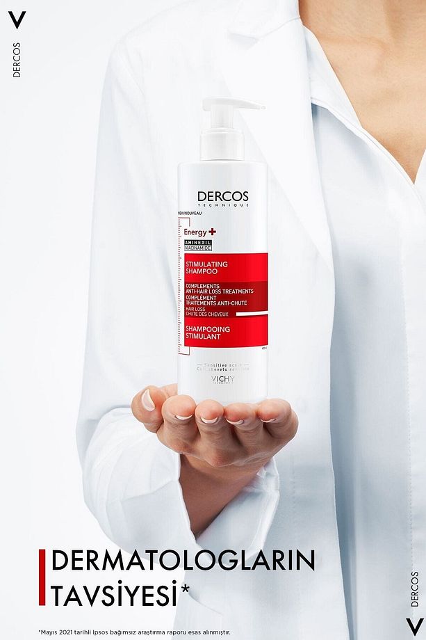 Dercos Energising - AMINEXIL® VE PP/B5/B6 Vitaminleri İçeren Saç Dökülmesine Karşı Şampuan 2*400 ml - 6
