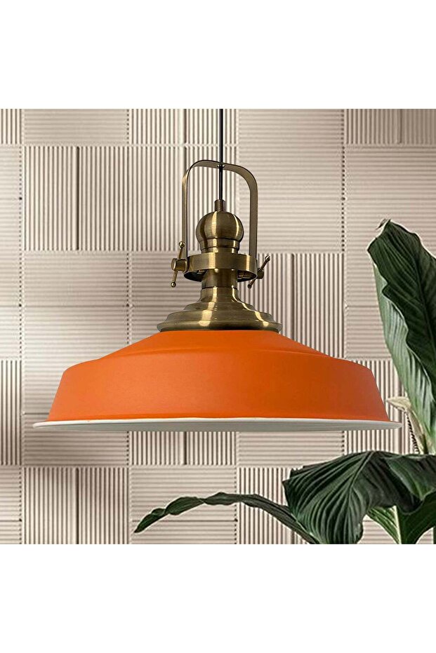 Vintage Pendelleuchte Metall - 4