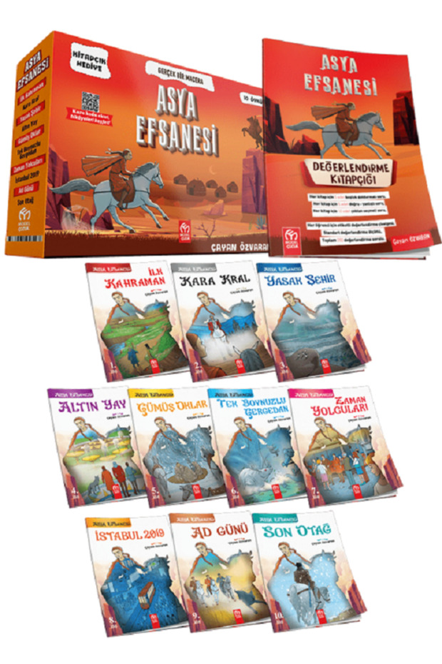 Model Çocuk – Asya Efsanesi (10 Kitap) 3.Sınıf, +8 Yaş /.Sınıf, +9 Yaş
