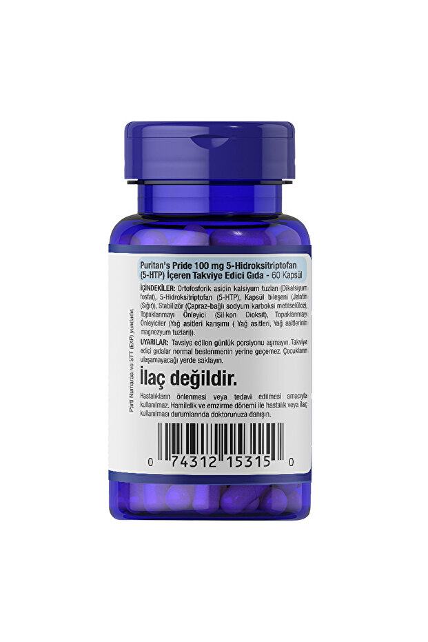 5-htp 100 Mg 60 Kapsül - 3