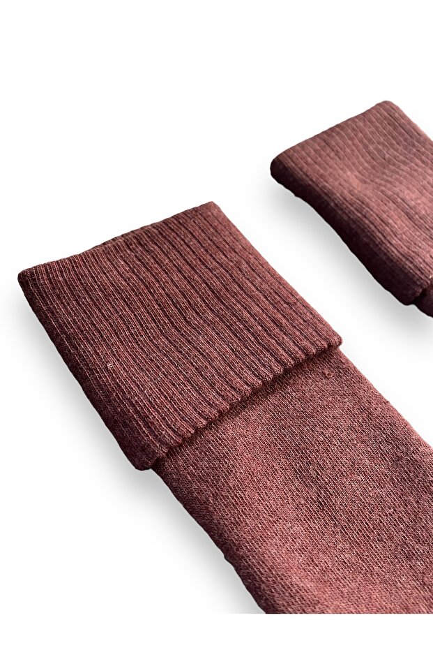 Single Unisex Towel Thick Bottom Non-Slip Sole Large Size Socks - 4