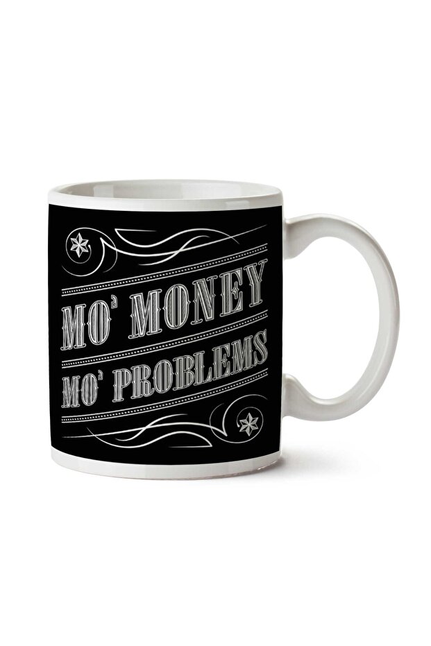 كوب Mo Money Mo Problems سيئ السمعة Big Biggie Smalls مطبوع على الجانبين