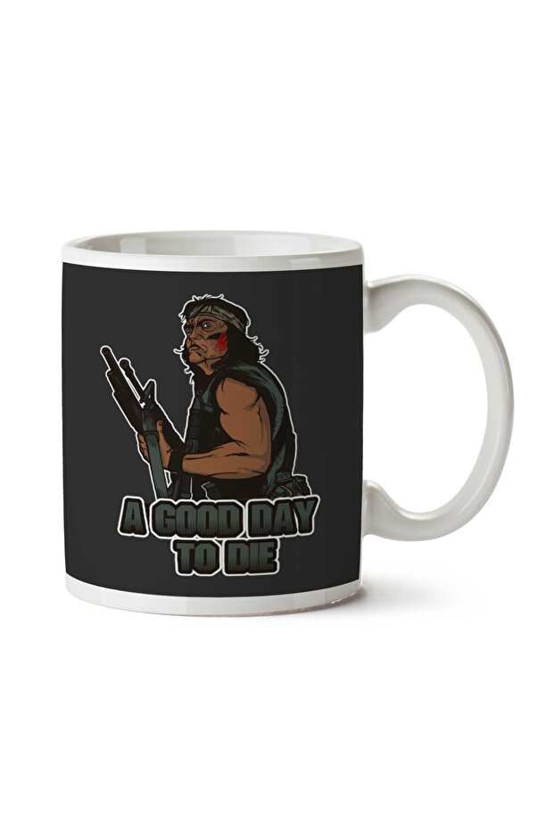 Predator A Good Day To Die Two Sided Printed Mug