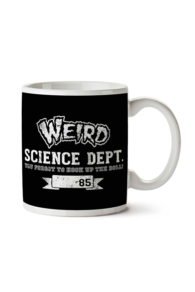 كوب Weird Science Dept مطبوع على الجانبين