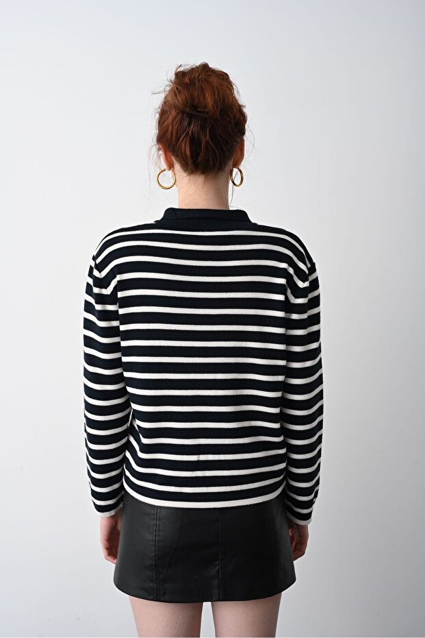 Çizgili Triko - 6