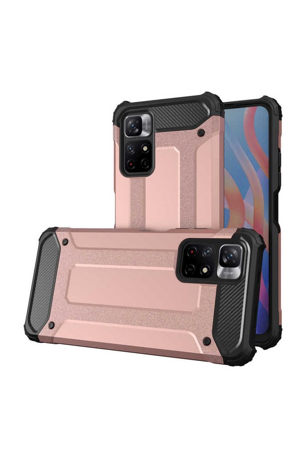 Xiaomi Redmi Note 11S Global Case 5 Layer Full Protection Military Standard Army Tank Case