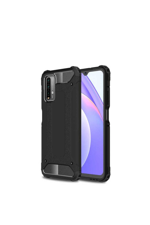 Xiaomi Redmi 9t Case 5-Layer Full Protection Military Standard Army Tank Case