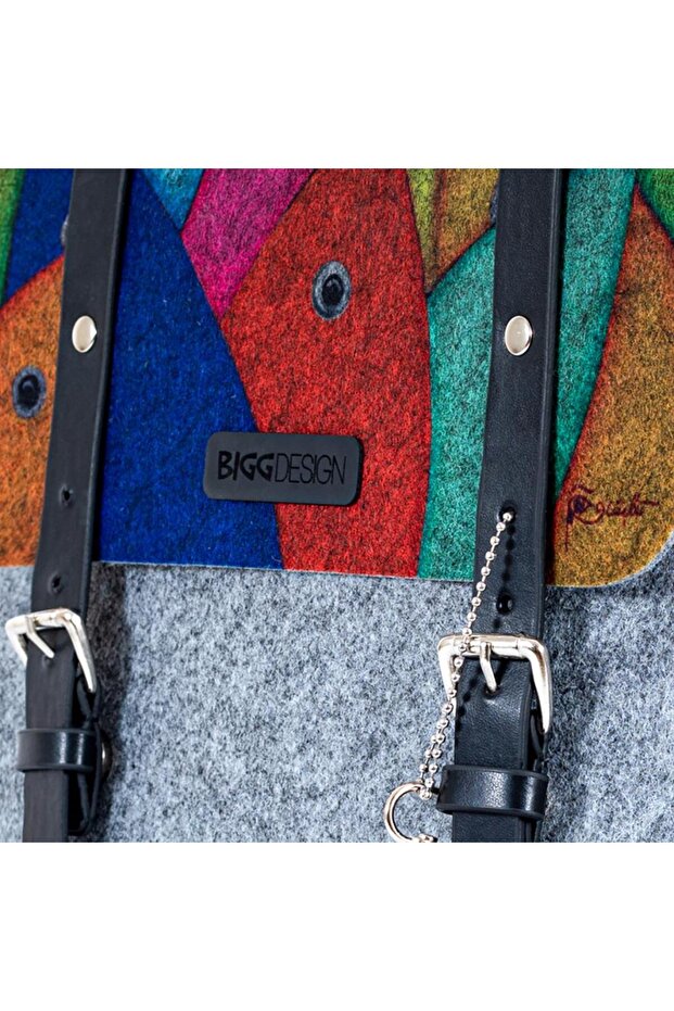 بركات السمك - حقيبة ظهر من اللباد - 6