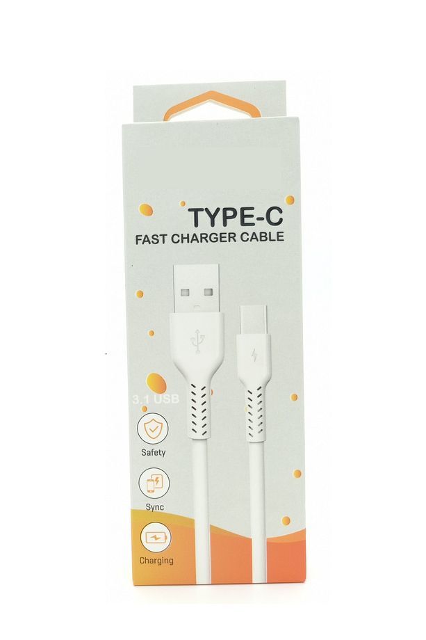 Type-C 3.1 A Super Hızlı Şarj Ve Data Kablosu 1 Metre Samsung Huawei Oppo Xiaomi Poco Uyumlu - 1
