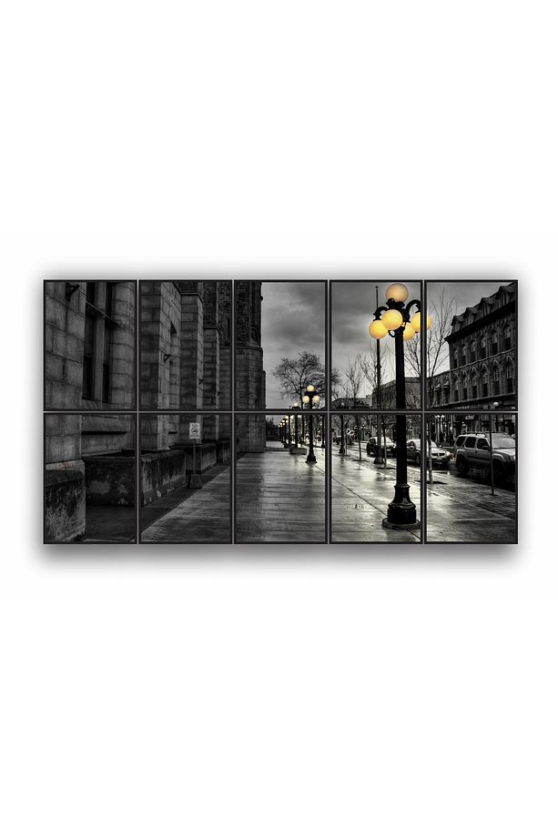 10 parça Sokak Lamba Dev Boy Mdf tablo Duvar Süsü Hediyelik Eşya (155cmx85cm) - 8