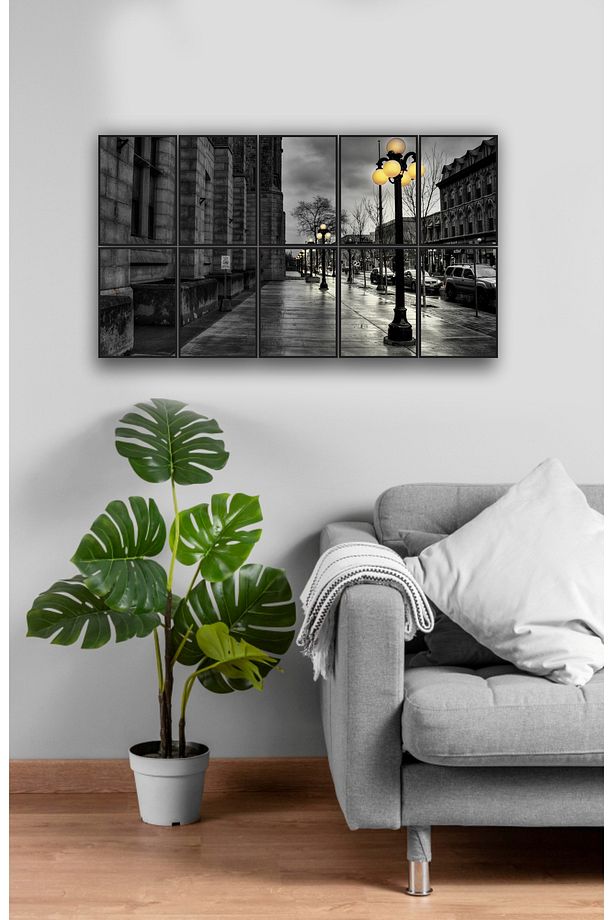 10 parça Sokak Lamba Dev Boy Mdf tablo Duvar Süsü Hediyelik Eşya (155cmx85cm) - 7