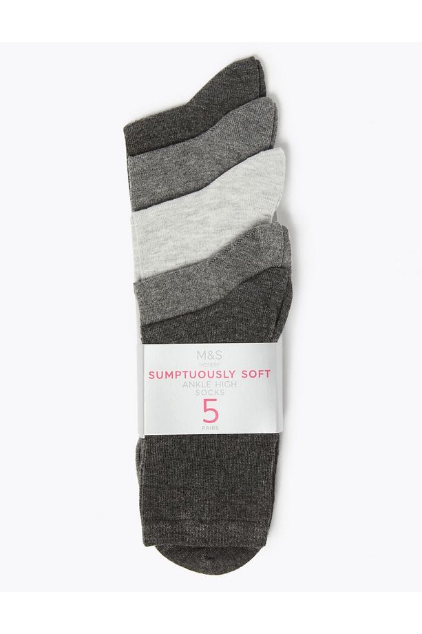 5'li Sumptuously Soft™ Çorap Seti - 1