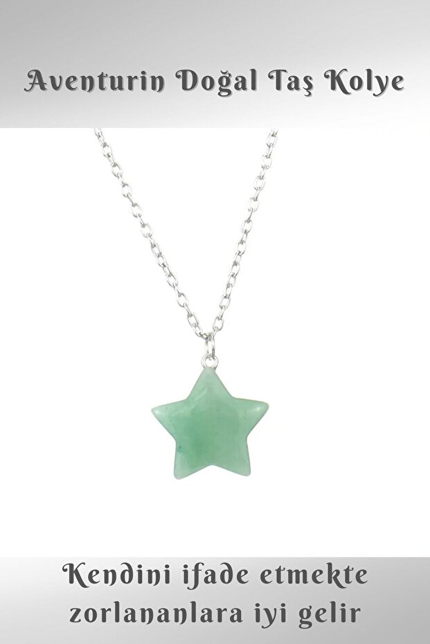 Star Pink Quartz Natural Stone Necklace (Save Man from Negative Energy) (Aa Quality)