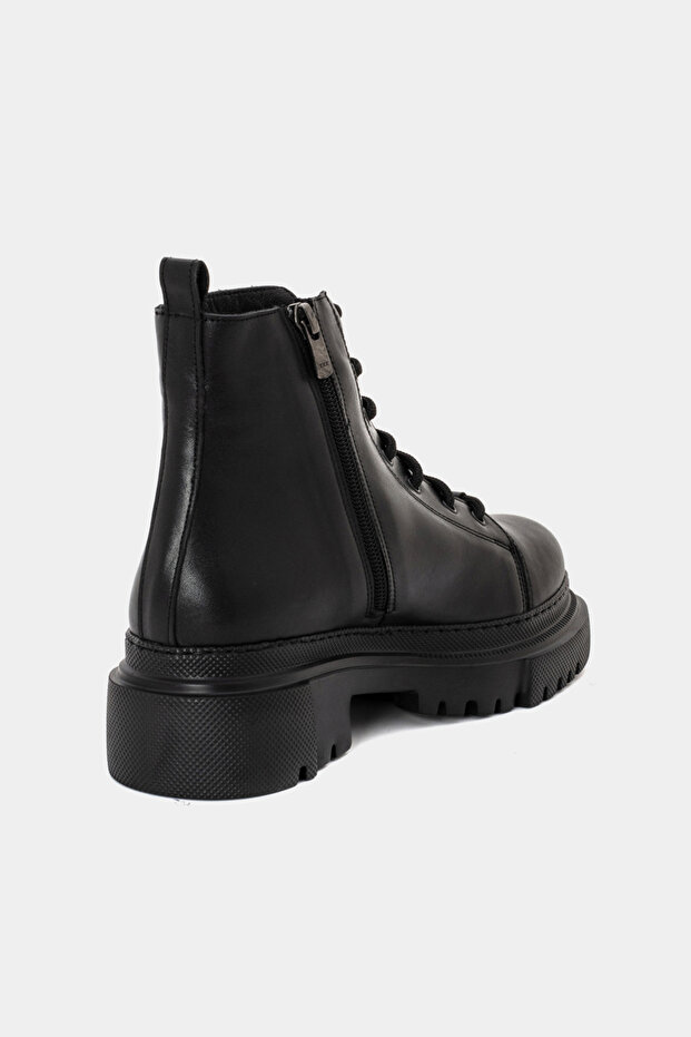 Siyah Renk Kadın Bot - 4