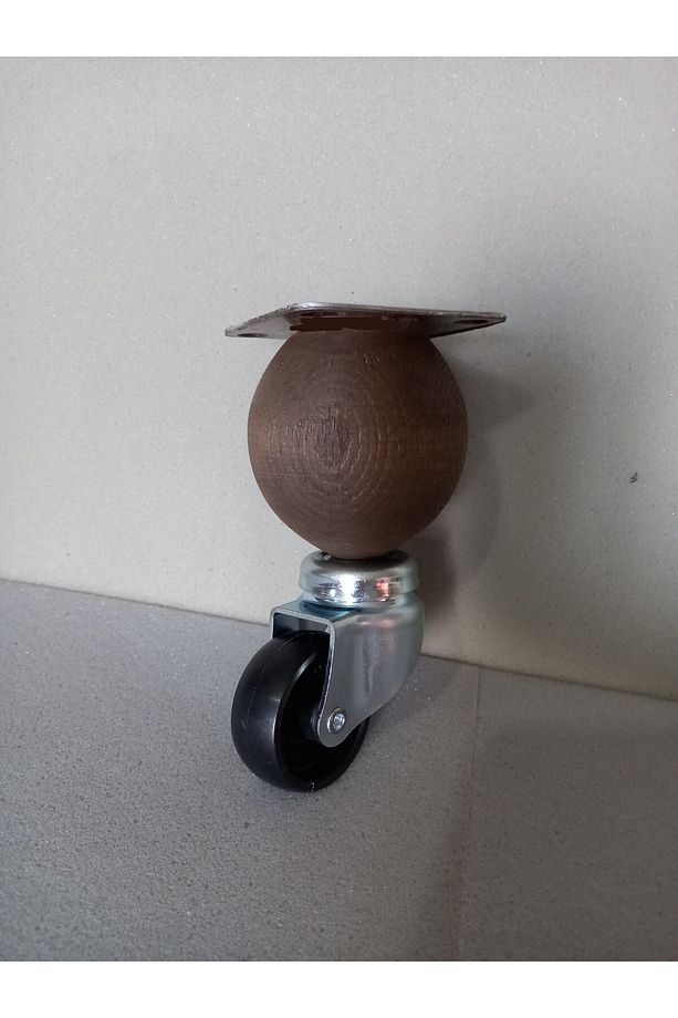 15cm Ahşap Tekerlekli Sihirli Masa Ayağı, Akıllı Masa Ayağı, Akıllı Sehpa Ayağı, Sihirli Sehpa Ayağı - 3