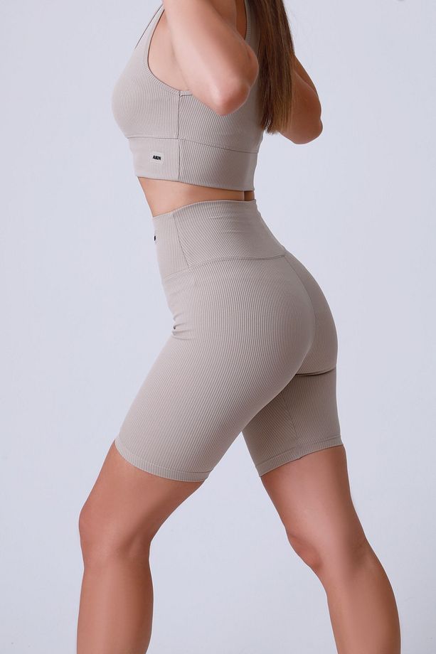 Fitilli Tayt Şort - 1