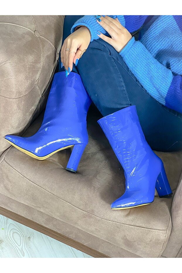 PARIS SAKS KAPİTONE RUGAN TOPUKLU KISA BOT BOTTİE - 2