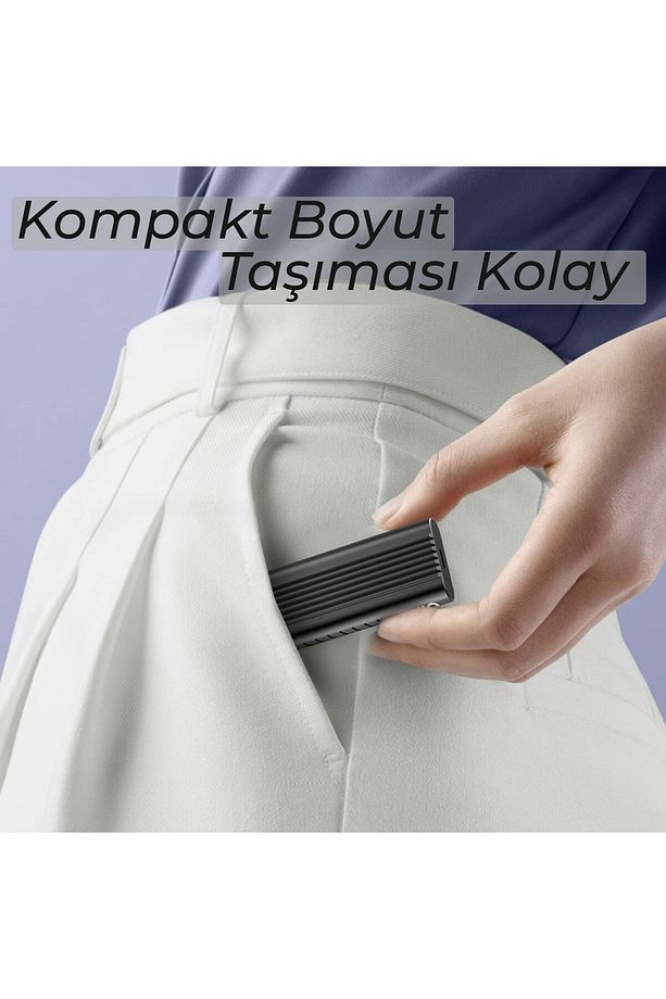 Bix Bx05hd Aluminyum Kasa Type-c 3.1 Gen2 To Pcıe Nvme M.2 Ssd Disk Kutusu 2230 /2242 / 2260 / 2280 - 7