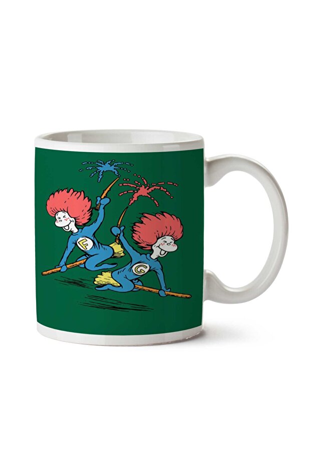 كوب مطبوع على الجانبين من Thing Fred and Thing George