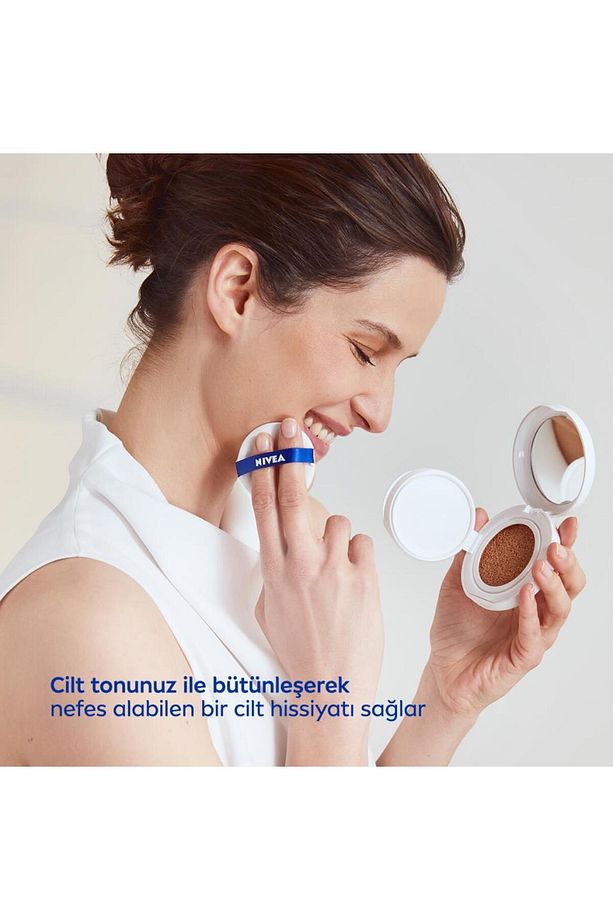 Cellular Expert Finish 3in1 Cushion Renkli Açık Ton Yüz Bakım Kremi 15ml, Hyaluron ve Kolajen - 3