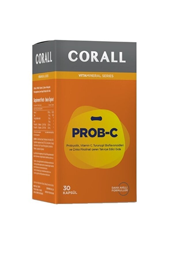 Prob-c 30 Kapsül - C Vitamini Probiyotik
