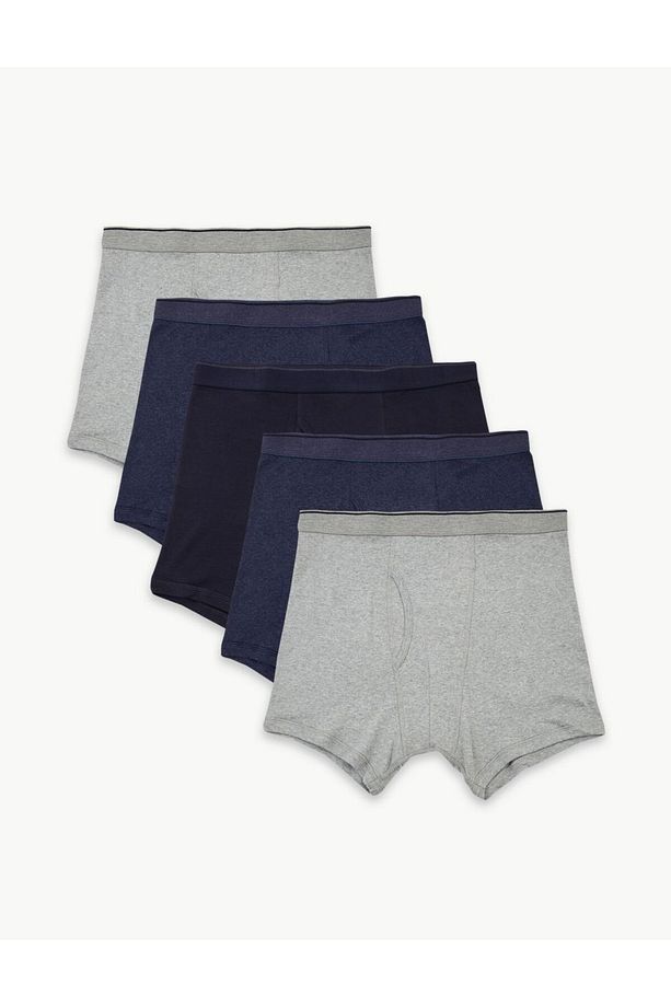 Saf Pamuklu 5'li Cool & Fresh™ Trunk Seti - 5