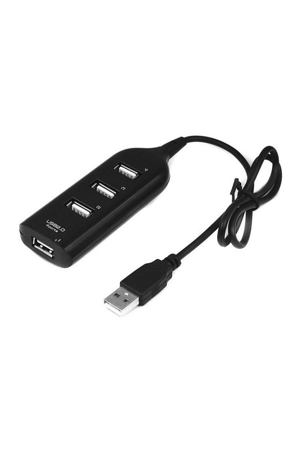 TAK-ÇALIŞTIR YÜKSEK KALİTE 4'LÜ USB 2.0 HUB ÇOKLAYICI - 1