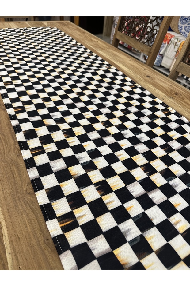 Dama Desenli Runner - 3