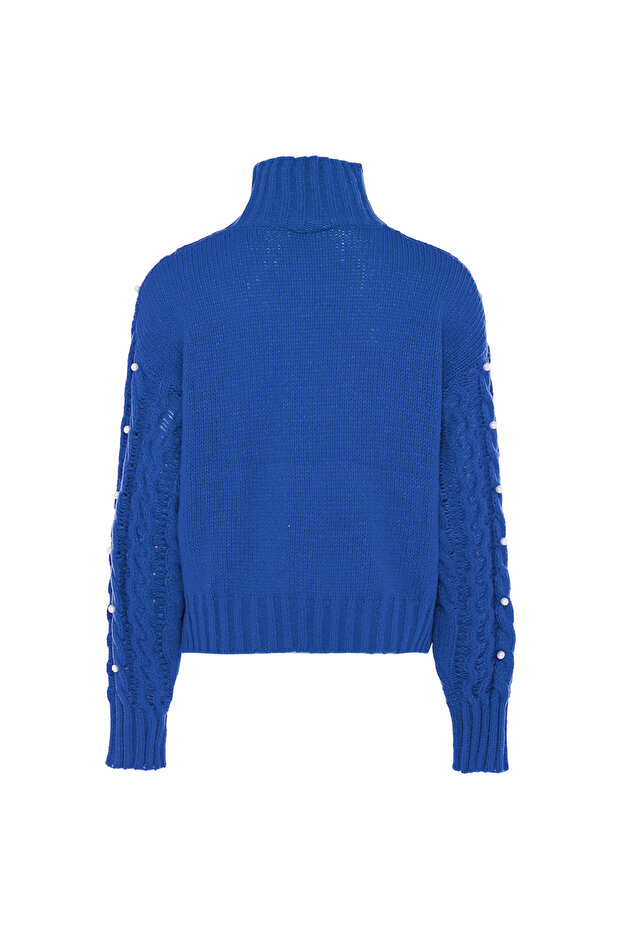 Pullover mit Perlen - 2