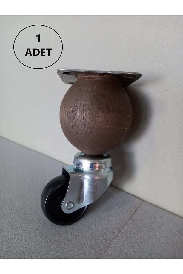 15cm Ahşap Tekerlekli Sihirli Masa Ayağı, Akıllı Masa Ayağı, Akıllı Sehpa Ayağı, Sihirli Sehpa Ayağı - 1