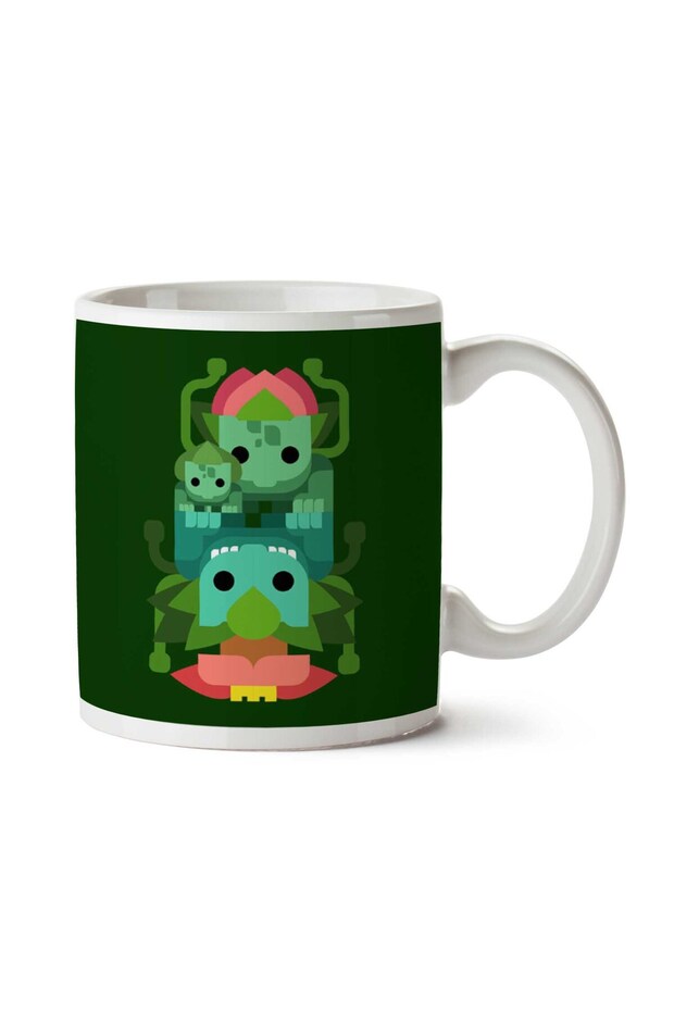 كوب بوكيمون بولباسور Ivysaur Venusaur مطبوع على الجانبين