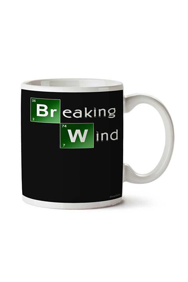 Breaking Wind Wind Two Sided Printed Mug - 1