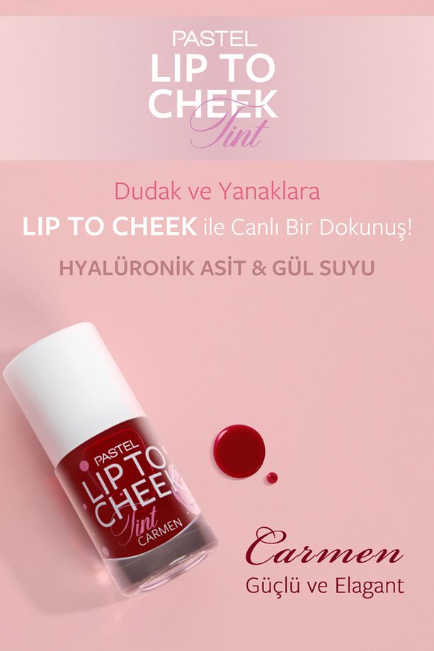 Lip To Cheek Tint Carmen ve Tint Lolita Ruj Ve Allık 2 li Set - 3