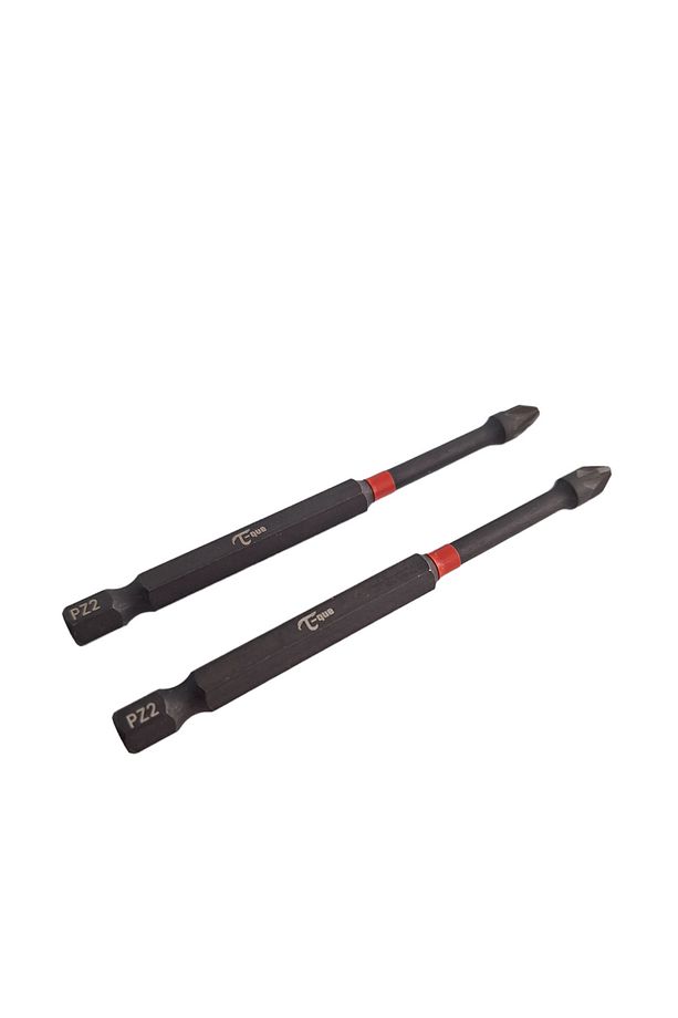 (2 ADET) S2 ÇELİK Pz2 x 9cm Çelik Ultra Kuvvetlı Mıknatıslı Manyetık Yıldız Uç Vidalama Matkap Ucu - 4