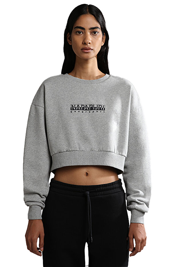 B-Box W Crop C S 2 Kadın SweatShirt - NP0A4G7R - 1
