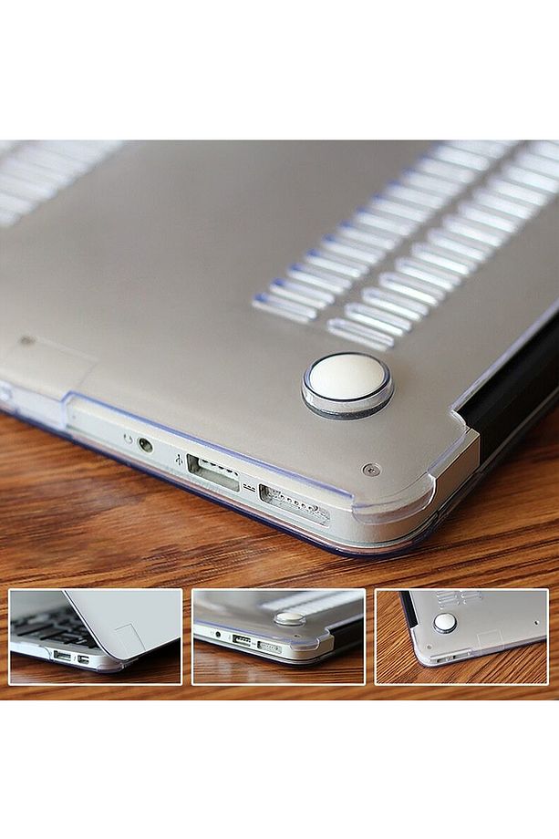 Macbook Pro Kılıf 16inç M1-m2-m3-m4, Parlak Kristal (16.2" PRO) A2485 A2780 A2991 A3403 A3186 Uyumlu - 7