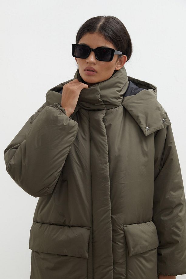 KAPÜŞONLU ANORAK MONT HAKİ - 4