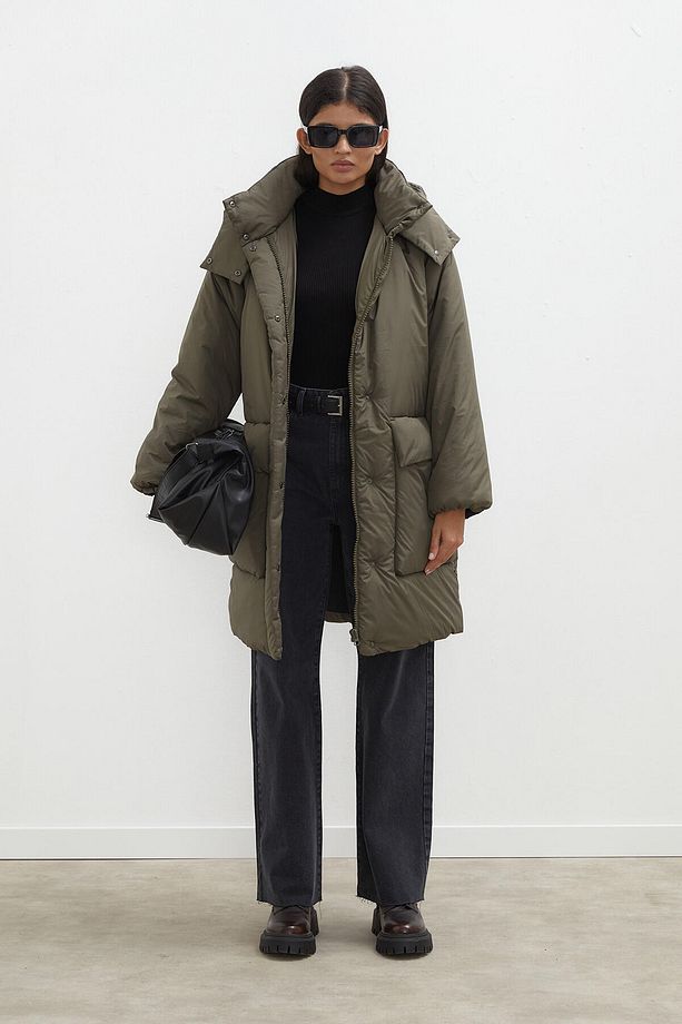 KAPÜŞONLU ANORAK MONT HAKİ - 2