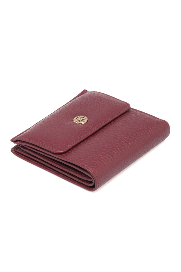 Claret Red Leather Women's Wallet 05627m71