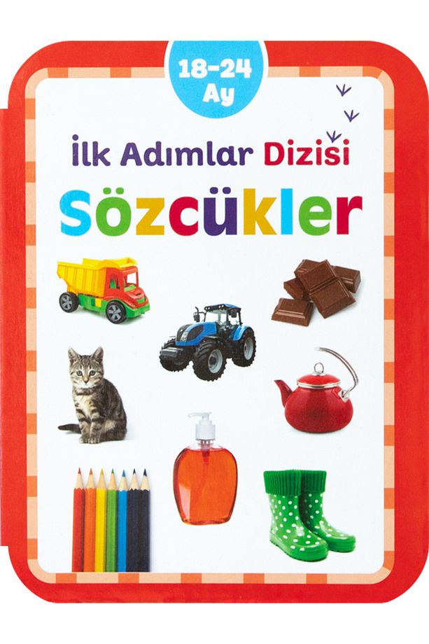 İLK ADIMLAR DİZİSİ 18-24 AY SÖZCÜKLER VE RENKLERLE DANS SEVİMLİ HAYVANLARIM BOYAMA KİTABI SETİ - 2