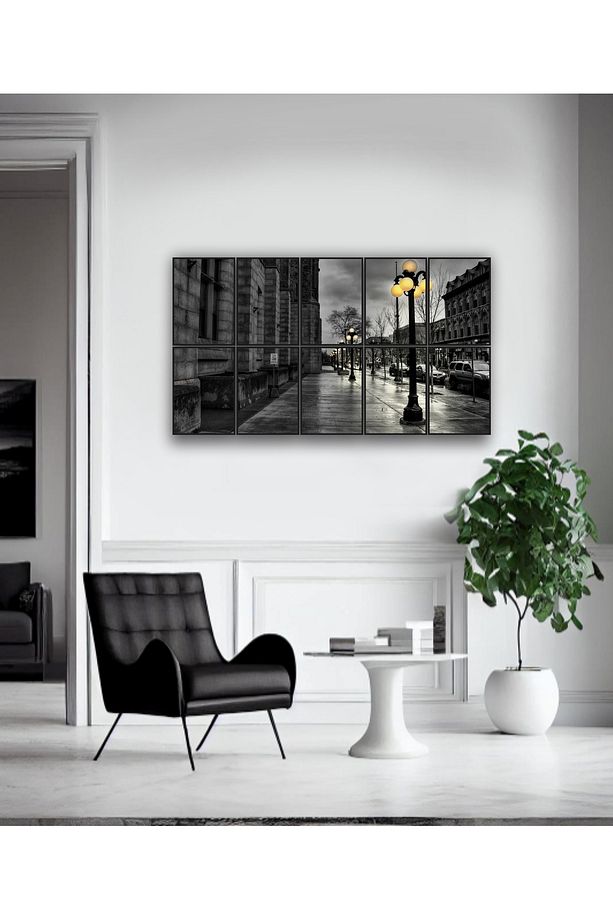 10 parça Sokak Lamba Dev Boy Mdf tablo Duvar Süsü Hediyelik Eşya (155cmx85cm) - 5