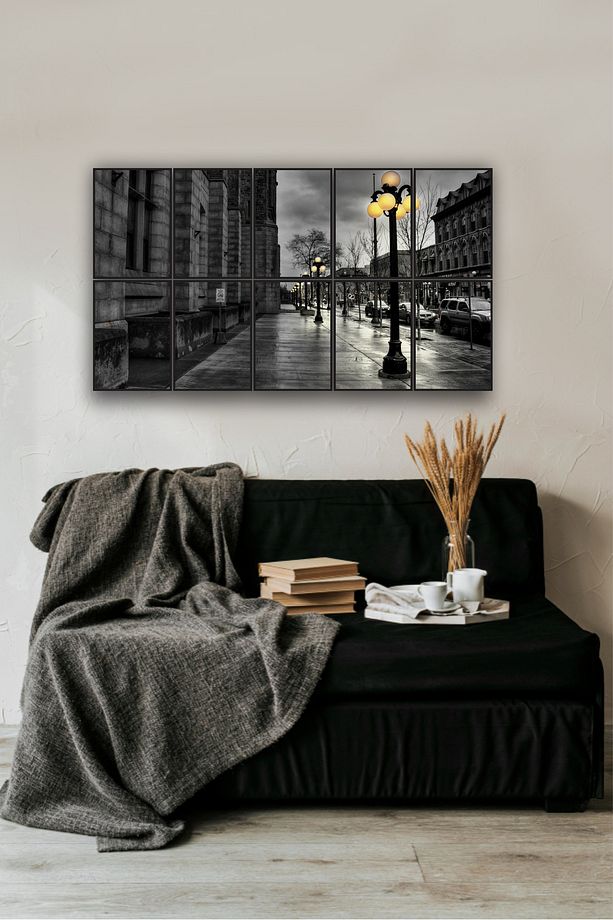 10 parça Sokak Lamba Dev Boy Mdf tablo Duvar Süsü Hediyelik Eşya (155cmx85cm) - 6