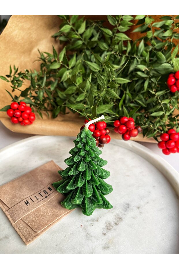 Yılbaşı Ağacı Mum - 5