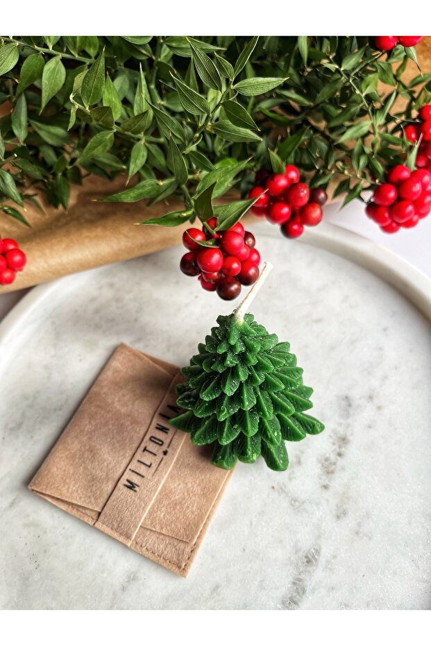 Yılbaşı Ağacı Mum - 6